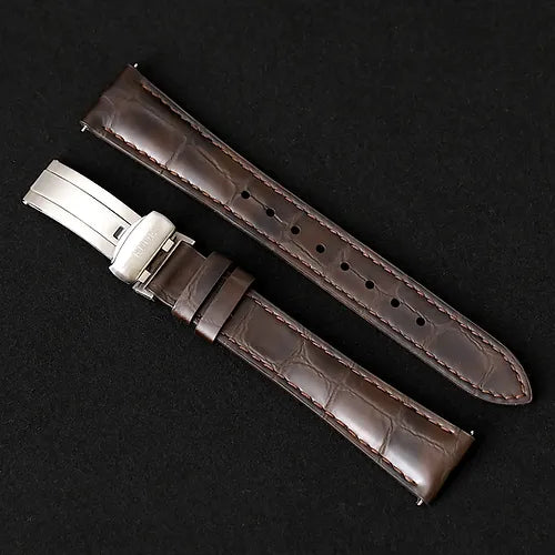 KUOE ROYAL SMITH 90-010 Automatic Ivory x Grainy Finish Dial x Flat Link Bracelet and Display Back