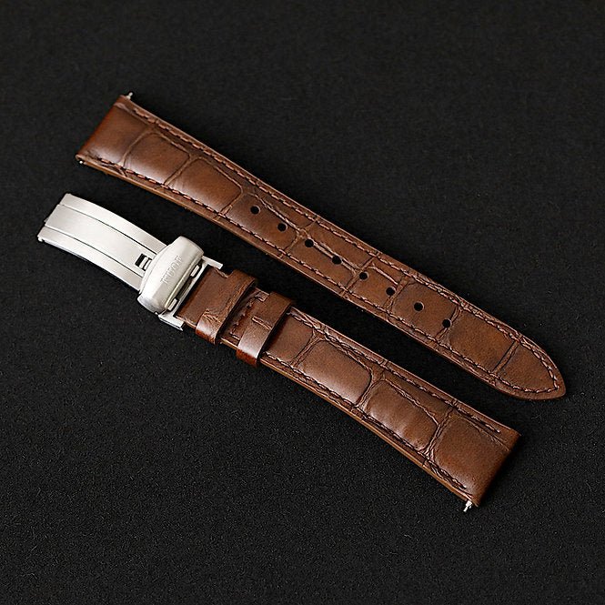 KUOE ROYAL SMITH 90-010 Automatic Panda x Grainy Finish Dial x Flat Link Bracelet and Display Back