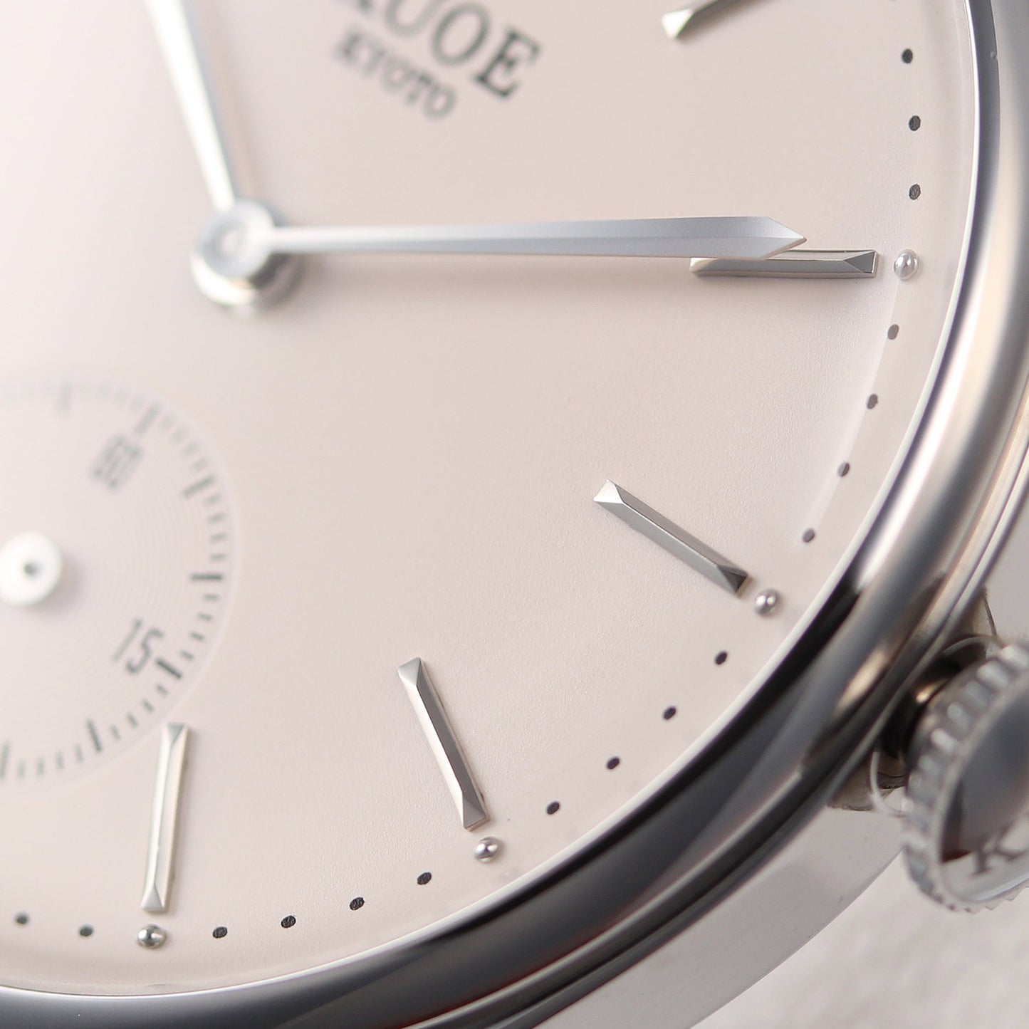 KUOE Old Smith 90-001, quartz watch, with Italian leather strap "Brown"