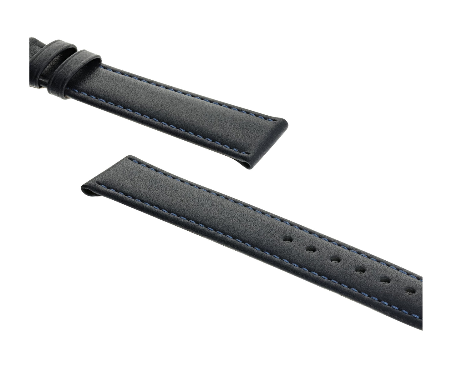 RIOS1931 Calfskin strap 20mm - ocean blue - length M