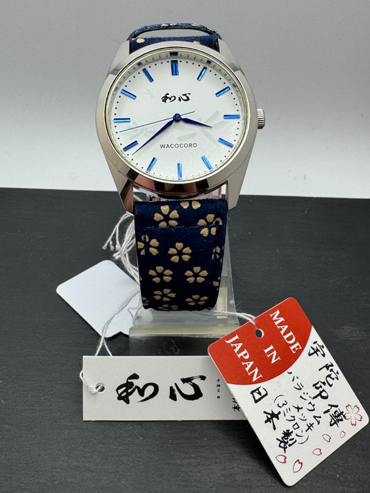 Wacocoro „Dragonfly Dial“ – Japanische Designuhr mit Uda-Inden Lederarmband – Full Set (November 2025, ungetragen)