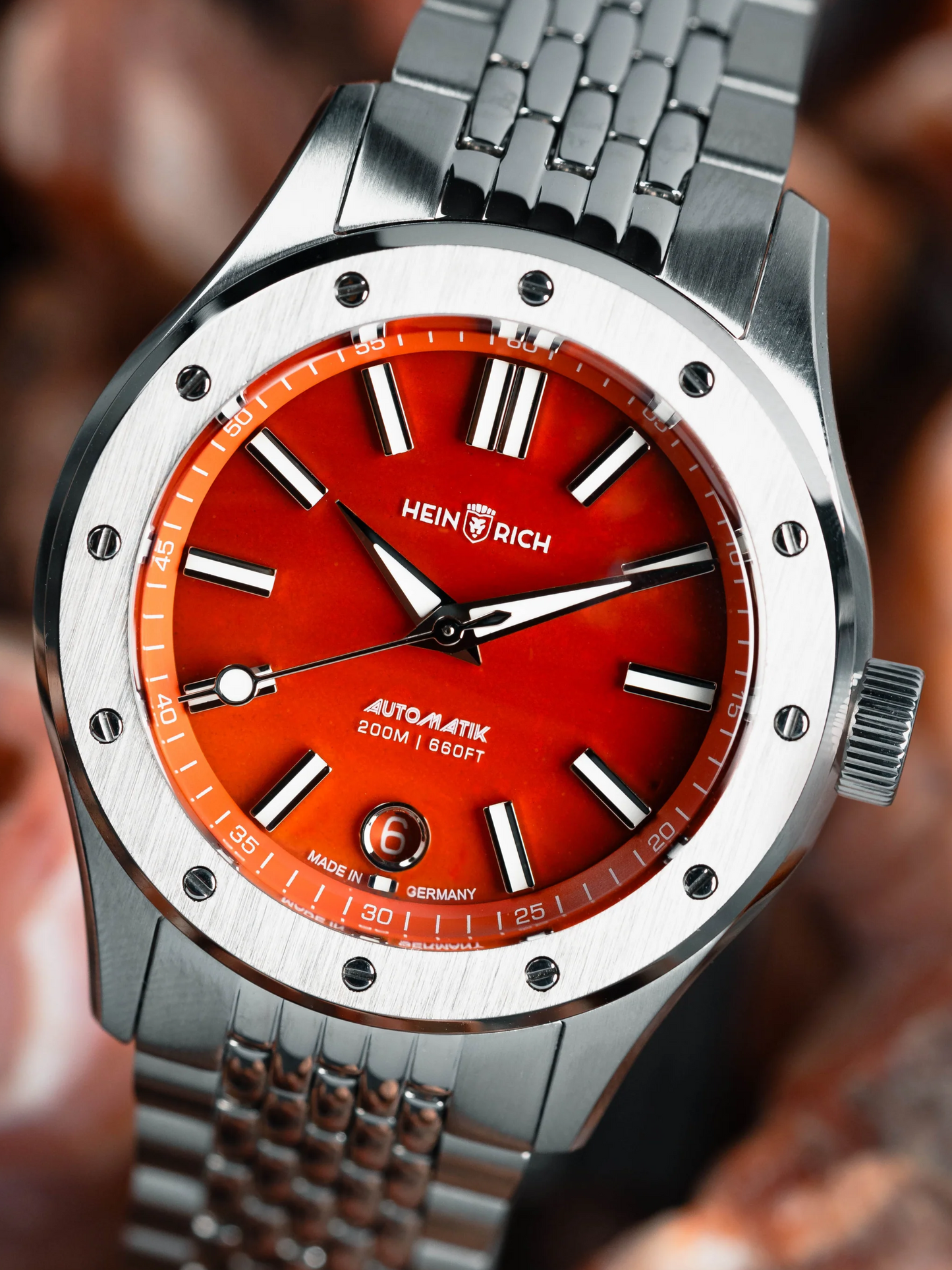 Heinrich Helicoprion STONE Carnelian - Limited Edition - SINGLE PIECE