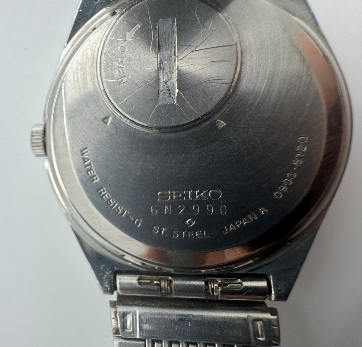 Seiko Type II Quartz Ref. 0903-8120 – Green Dial – November 1976 - newly serviced