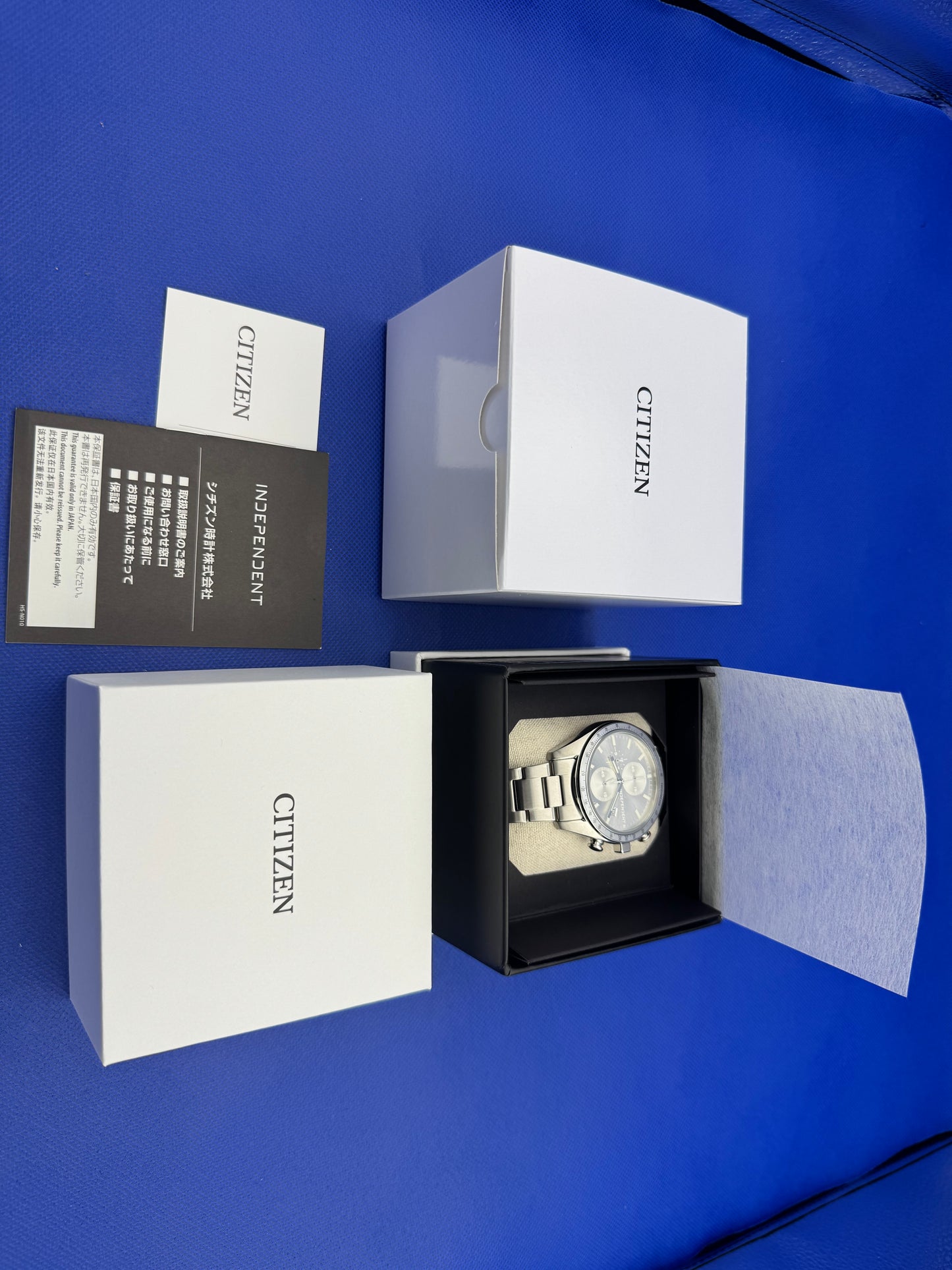 Citizen INDEPENDENT BA7-115-91 – Sportlicher JDM-Chronograph der „Timeless Line“ (neu, ungetragen)