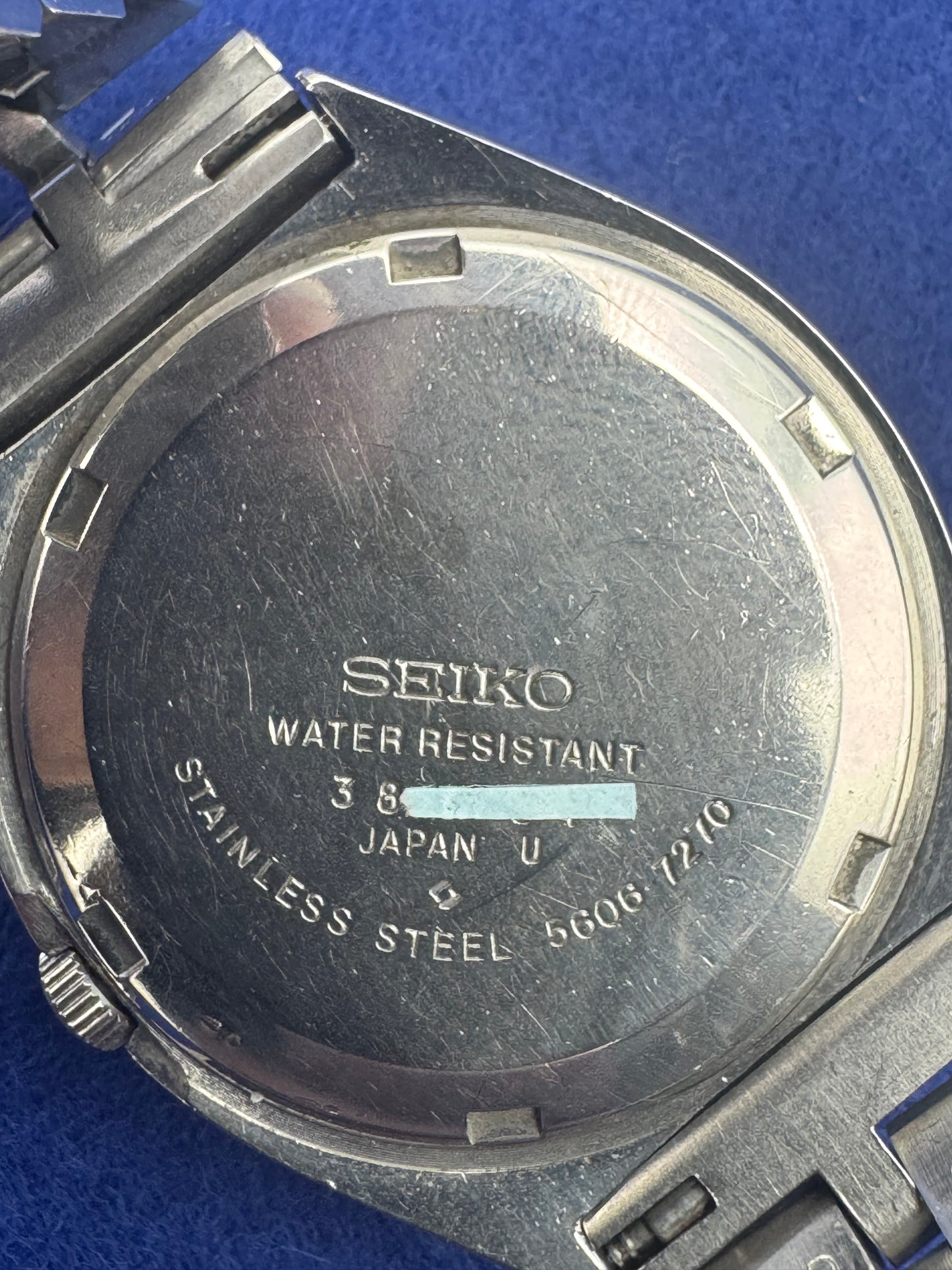 Seiko Lord Matic 5606-7270 – Blue & Gold Dial – August 1973 (Suwa Factory)