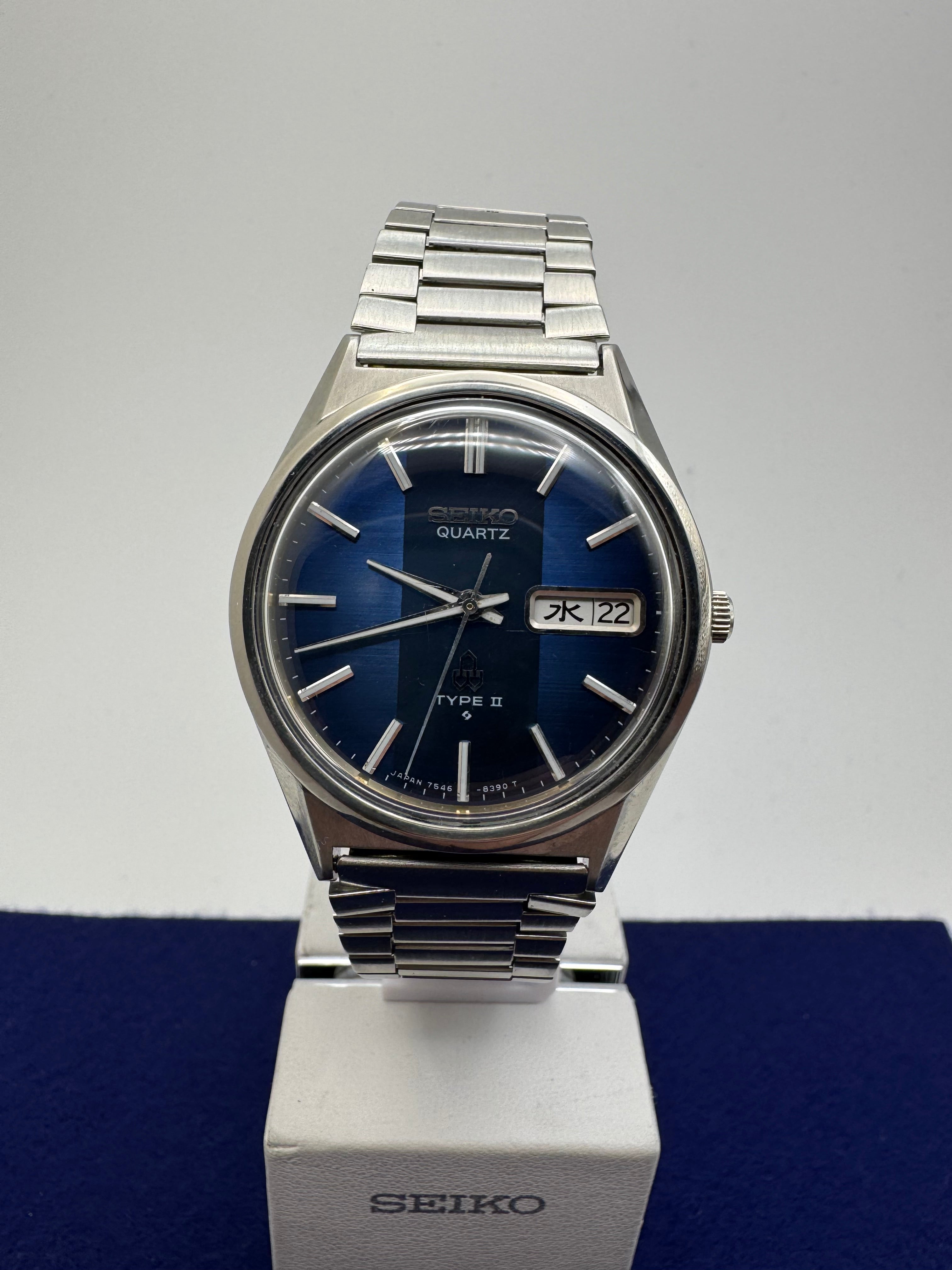 SEIKO　クォーツ腕時計　ステンレス Vintage Seiko Exceline 2J31 001a Integrated Bracelet Lady Quartz