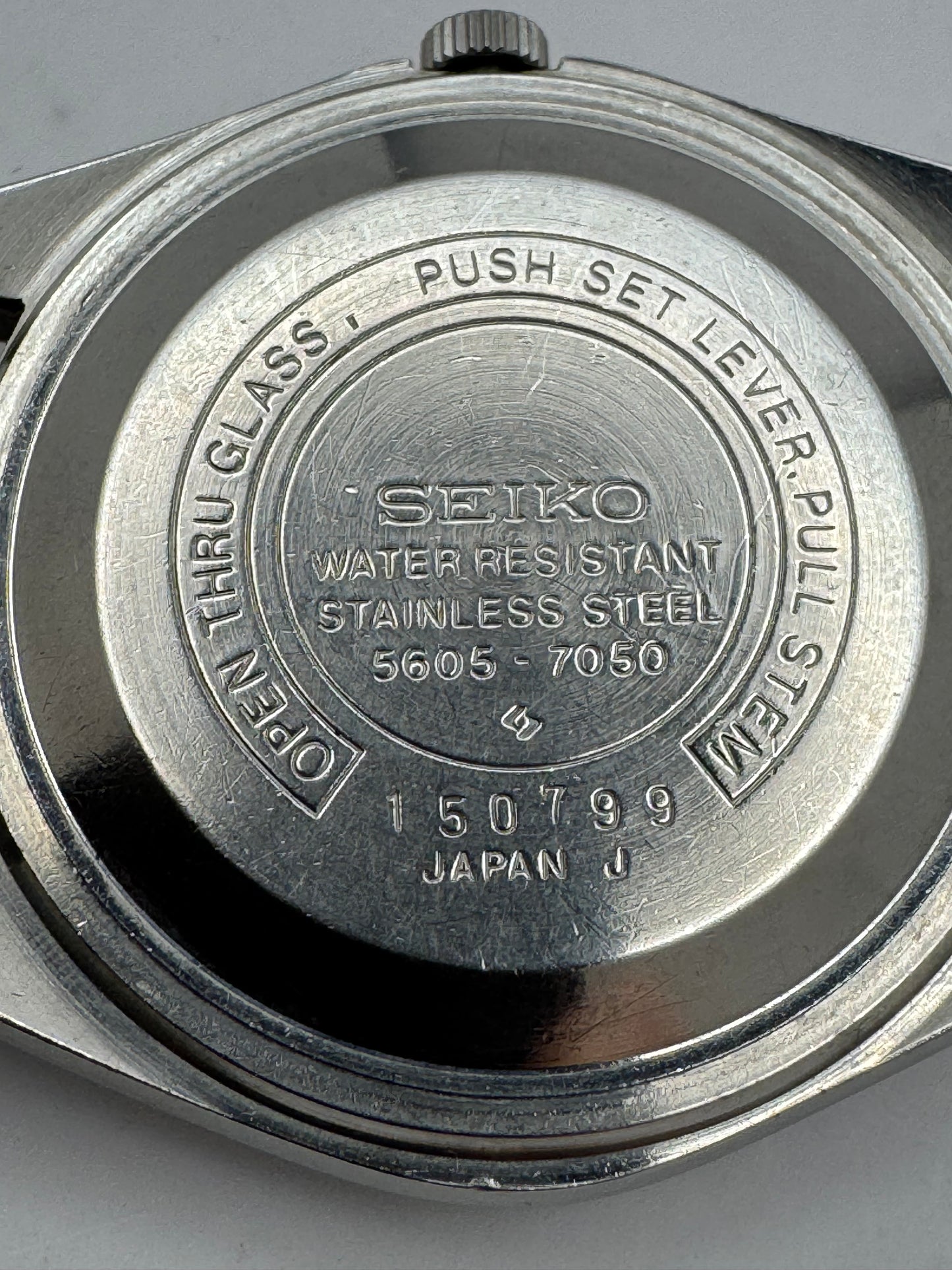 Vintage Seiko Lord Matic Ref. 5605-7050 Hi-Beat (Mai 1971) – Suwa-Manufaktur, „Vorläufer-Architektur" zum King Seiko 5626