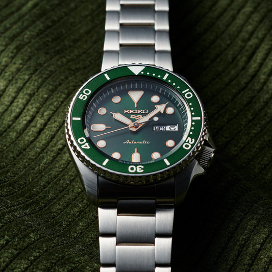 Seiko 5 Sports SRPD63K1 – SKX Series Automatik, Grün