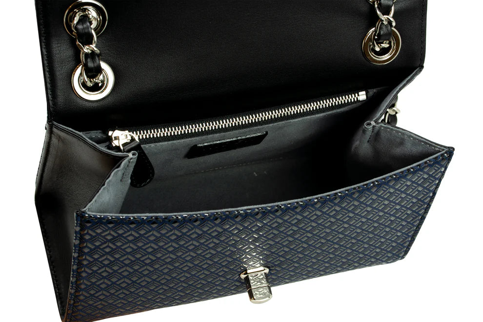 INDEN W Chain Shoulder „Diamond Frame“ – BK x NV