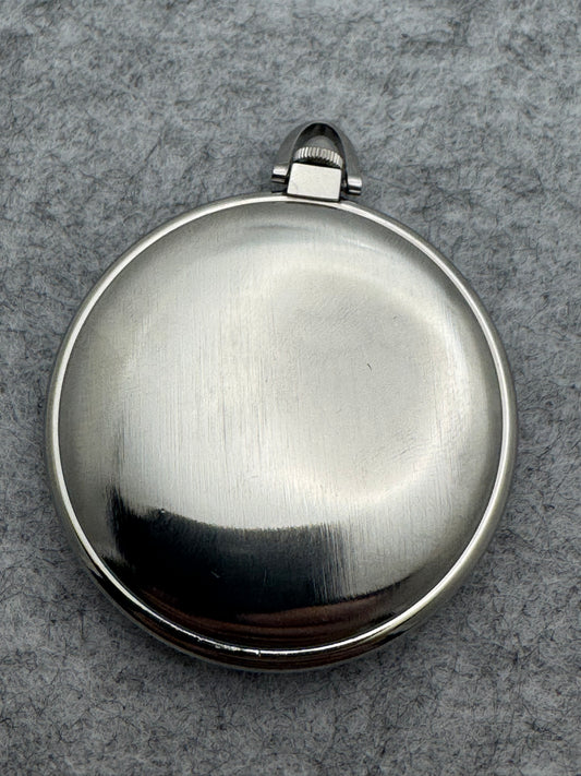 Citizen Junior Pocket Watch – 15 Jewels – Parashock / Phynox – Manual Wind – Freshly Serviced