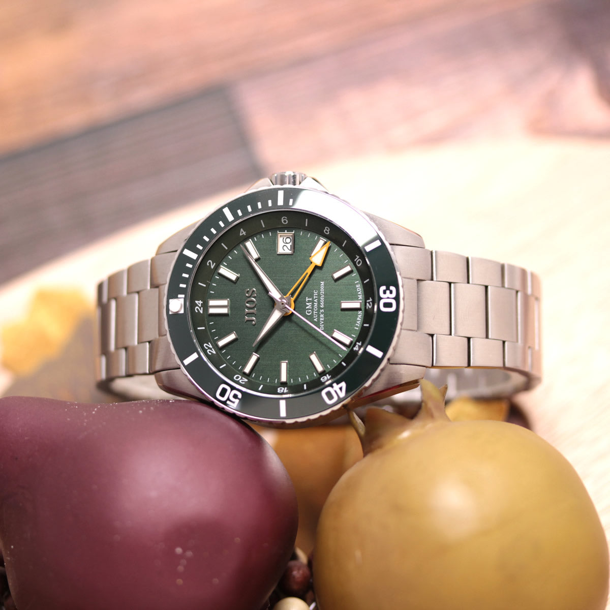 JIOS GMT Diver's 104 Green
