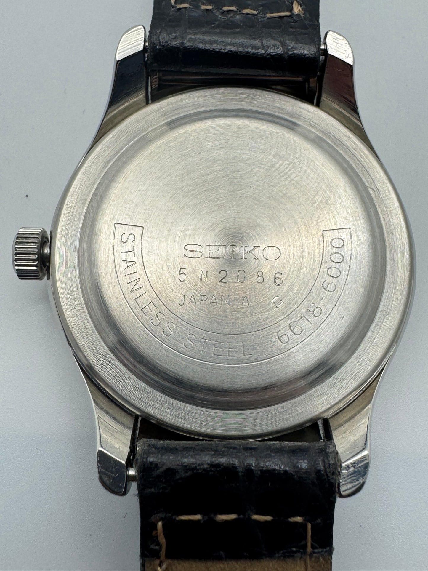 Rarität: Seiko Blindenuhr Ref. 6618-6000 (November 1965)