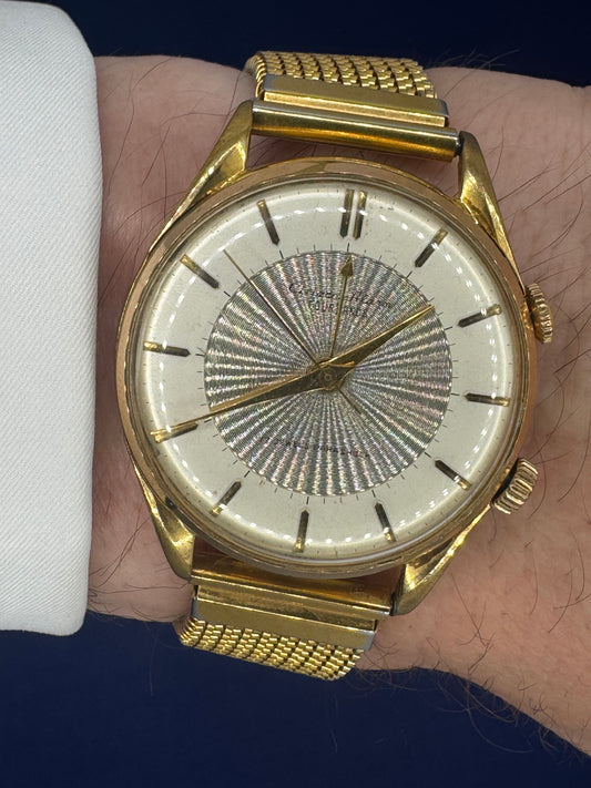 Citizen Alarm – 4 Zeiger, Parashock, 17 Jewels – Ref. 15708, vergoldet 20 μ – Handaufzugswecker der 1960er