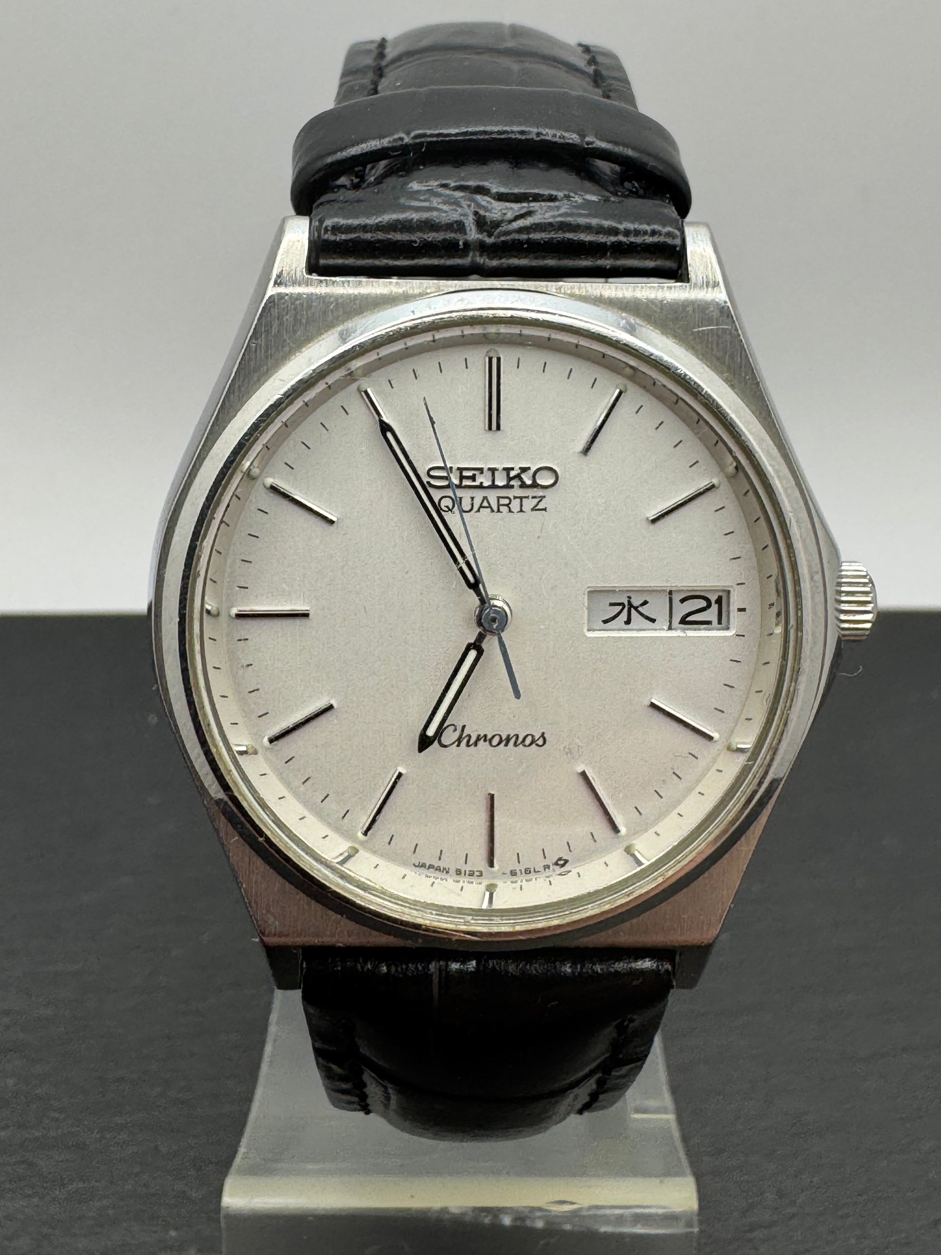 Seiko Chronos Quartz 8123-6130 (June 1976) – Early Japanese Quartz