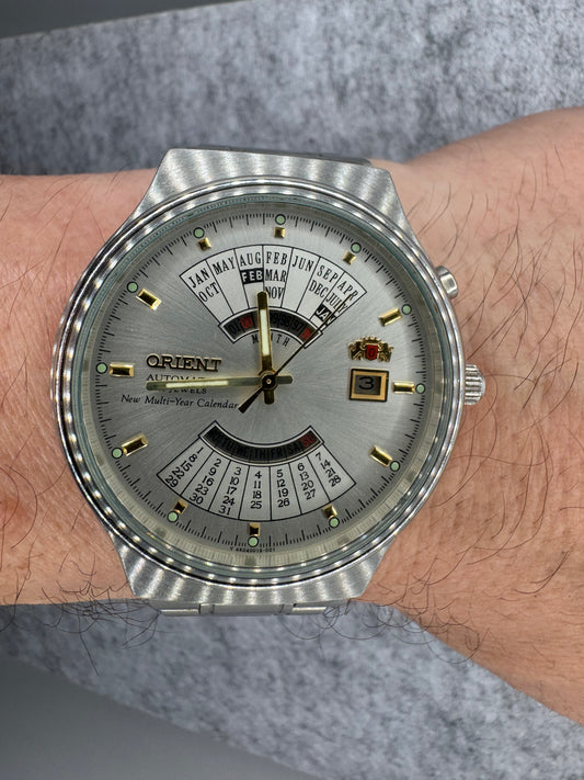 Orient New Multi-Year Calendar – JDM - Automatic 21 Jewels – late 1990s, approx. 43 mm
