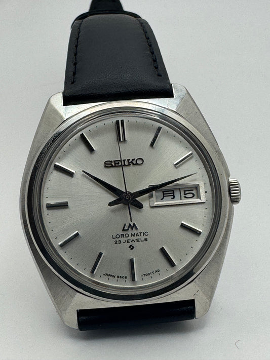 Seiko Lord Matic LM Day-Date - Réf. 5606-7000 (septembre 1969) – Architecture Hi-Beat "56KS" – non polie, fraîchement révisée