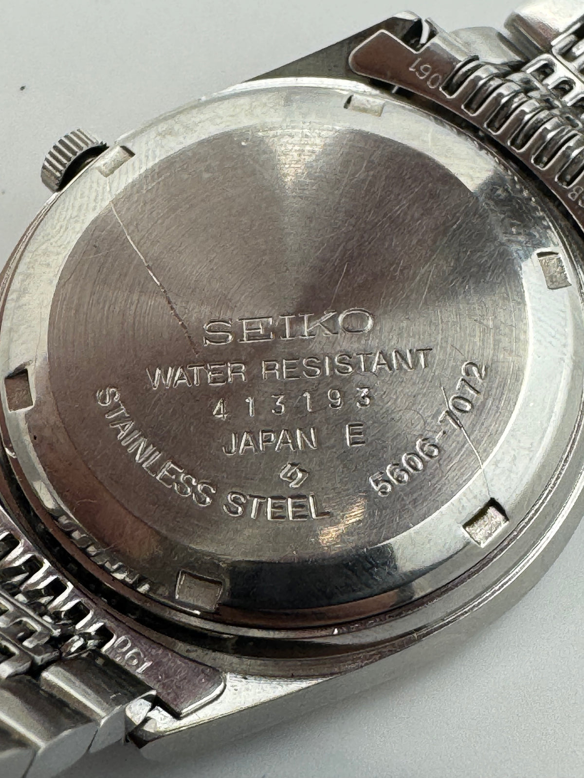 Seiko Lord Matic 5606-7012 – Janvier 1974 – Cal. 5606, 23 rubis – Bracelet d'origine – Révisée