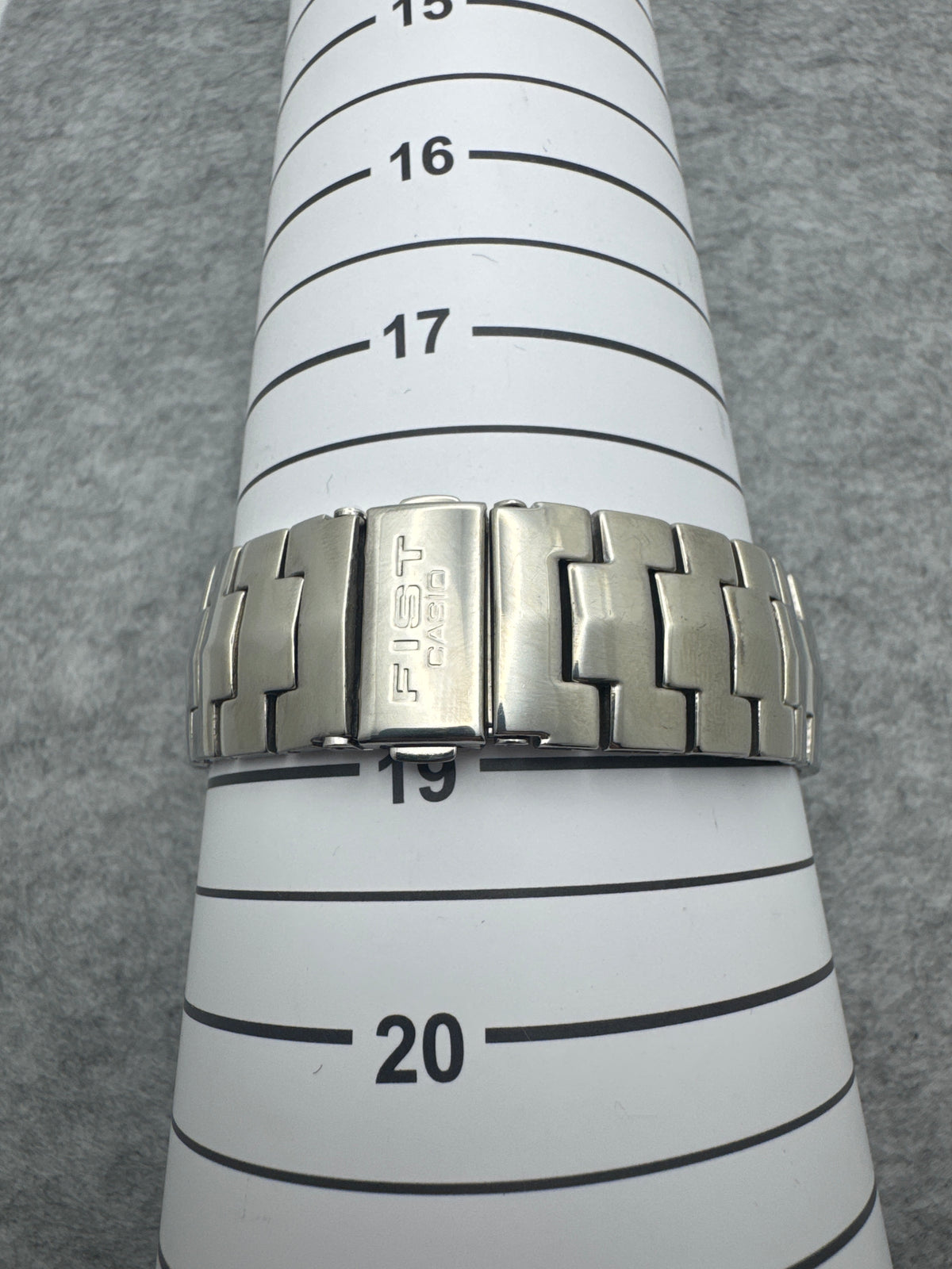 Casio Fist MD-785 – JDM -Blue Dial, Integrated Steel Bracelet
