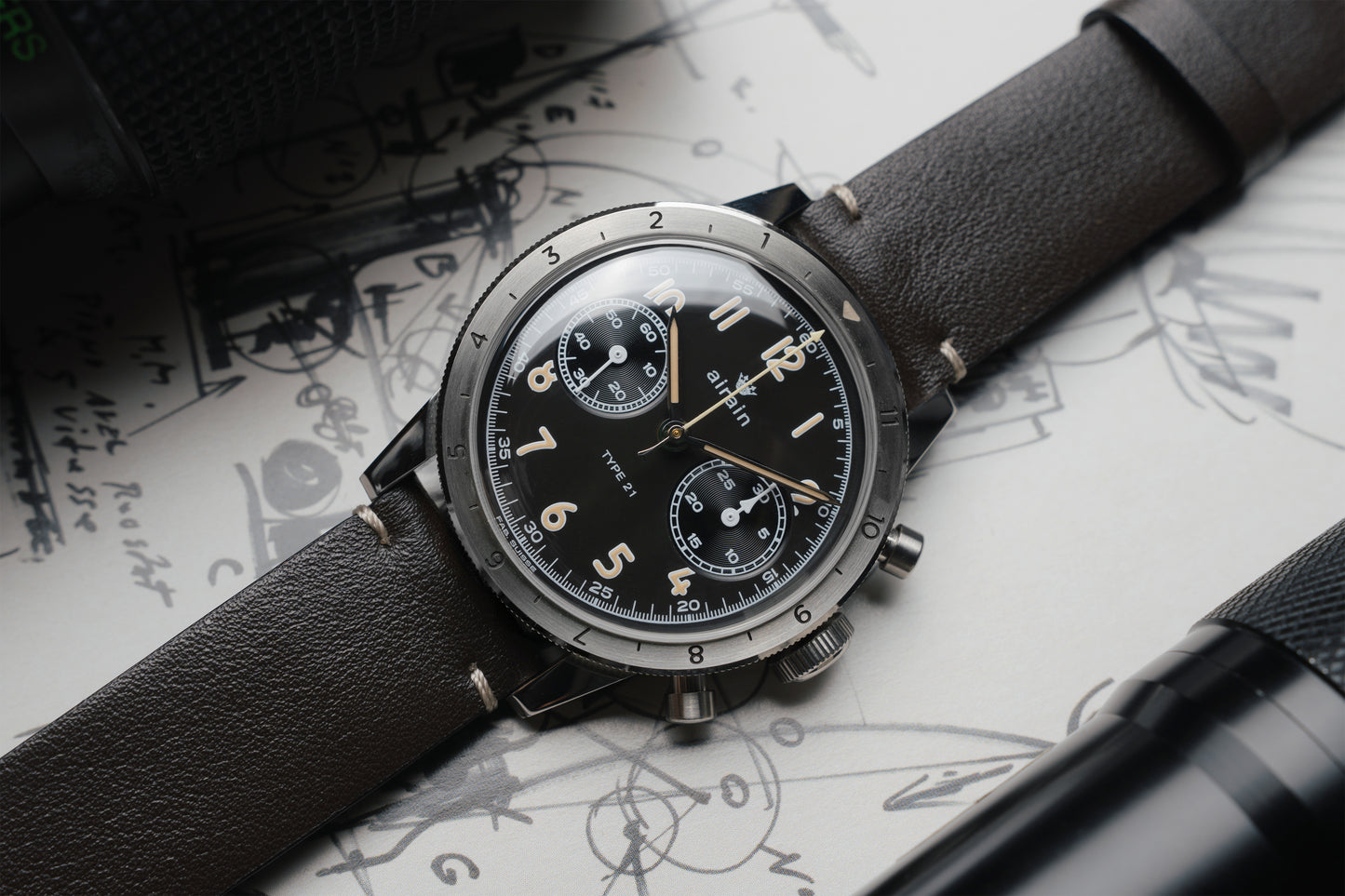 Airain Type 21 -Flyback-Chronograph