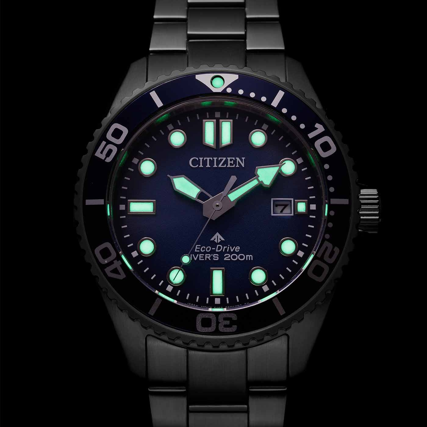 Citizen BN0260-54L – Einzelstück - Foto-Uhr in neuwertigen Zustand