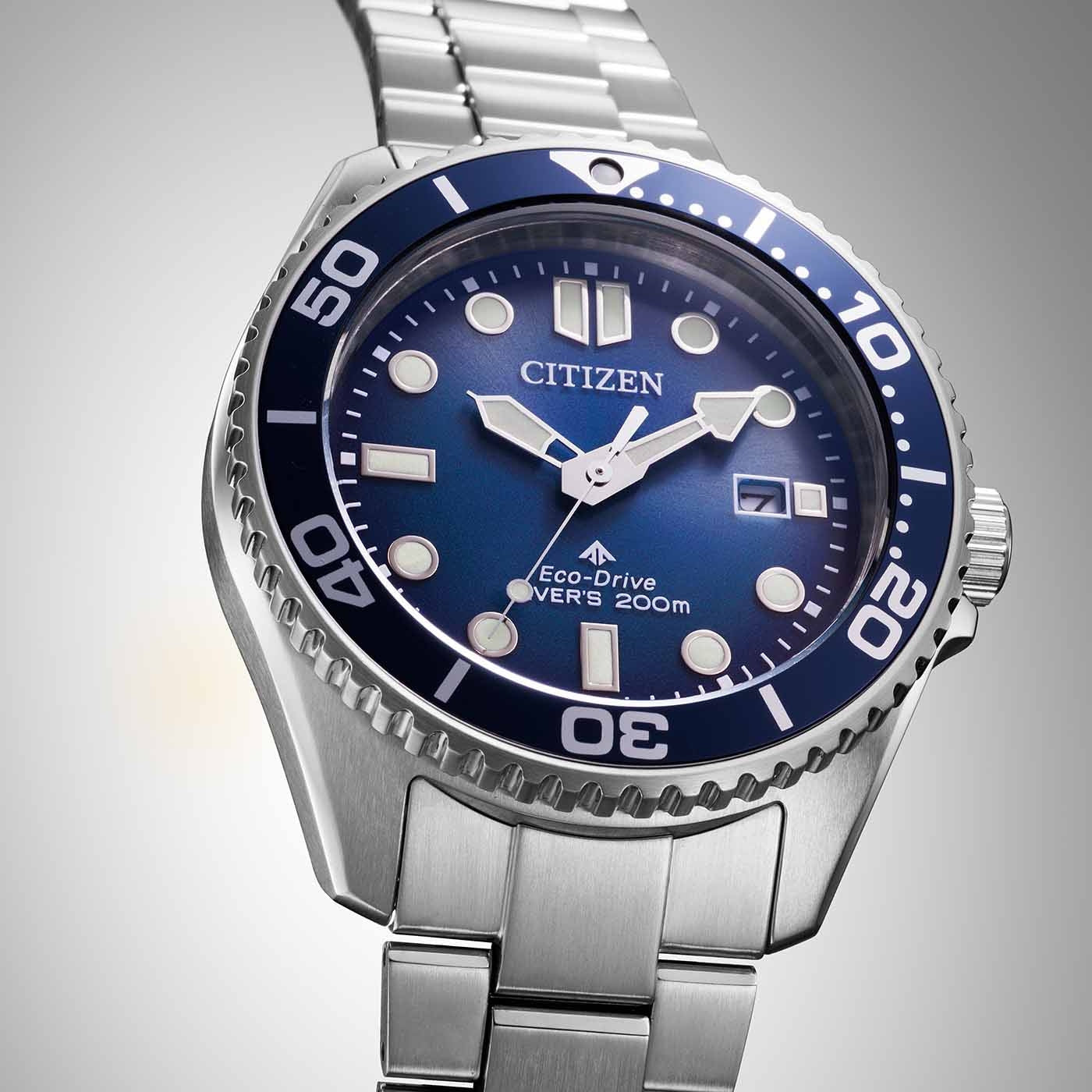 Citizen BN0260-54L – Einzelstück - Foto-Uhr in neuwertigen Zustand