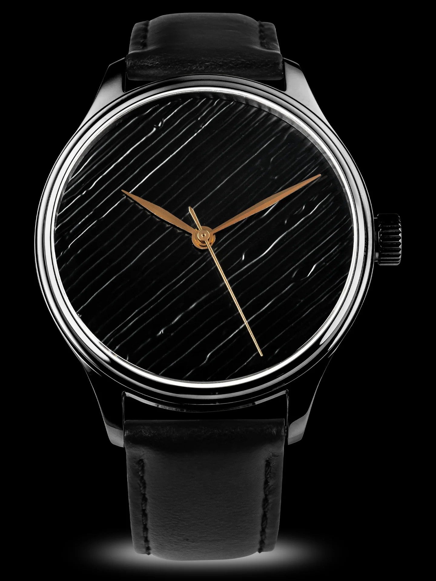 Wancher Dream Watch - Black Moon - KUSHIME TSUISHITSU NURI by Master Hirota