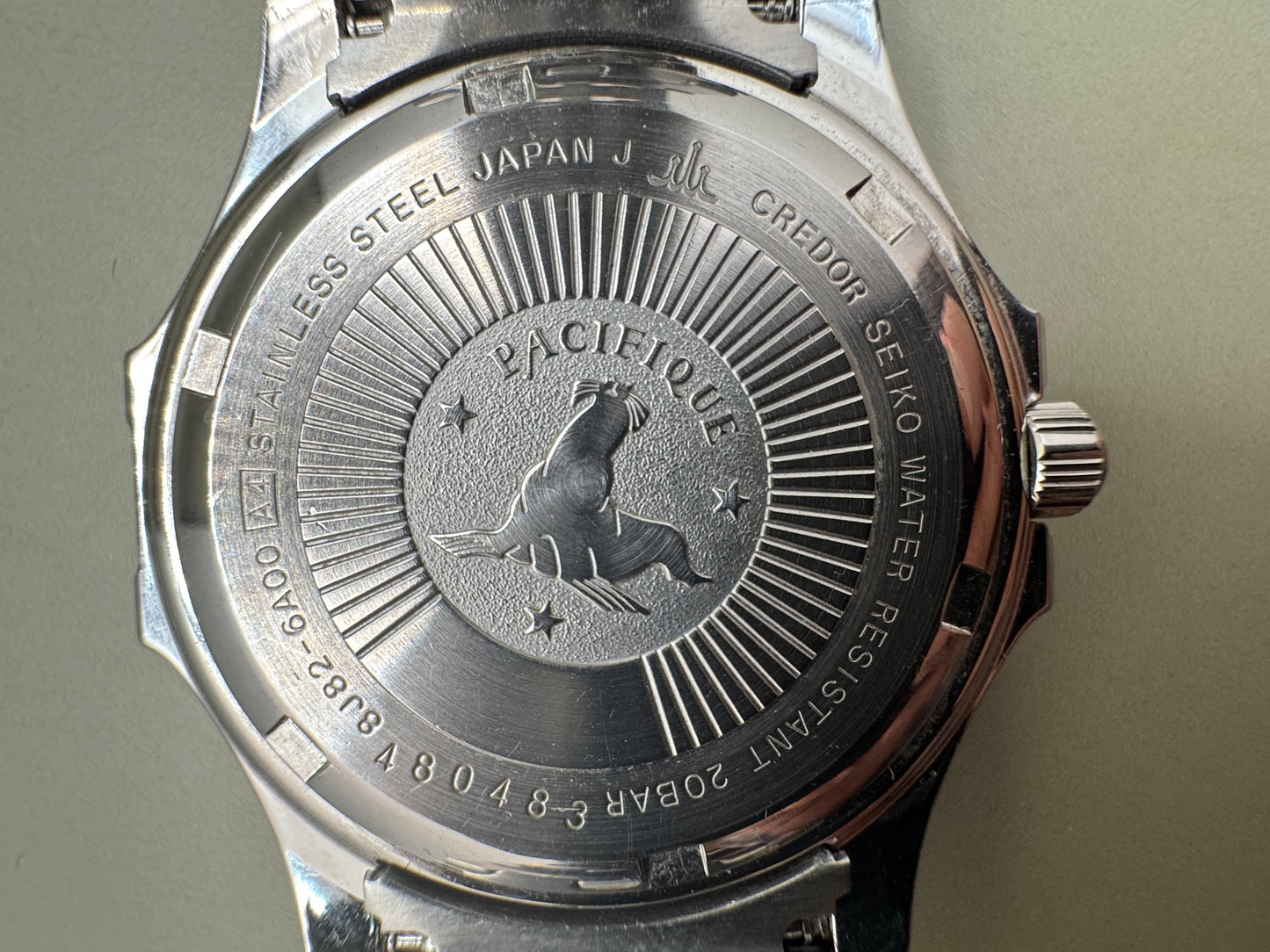 Seiko Credor Pacifique 8J82-6A00 – High Accuracy Quartz – 20 BAR (August 1994)