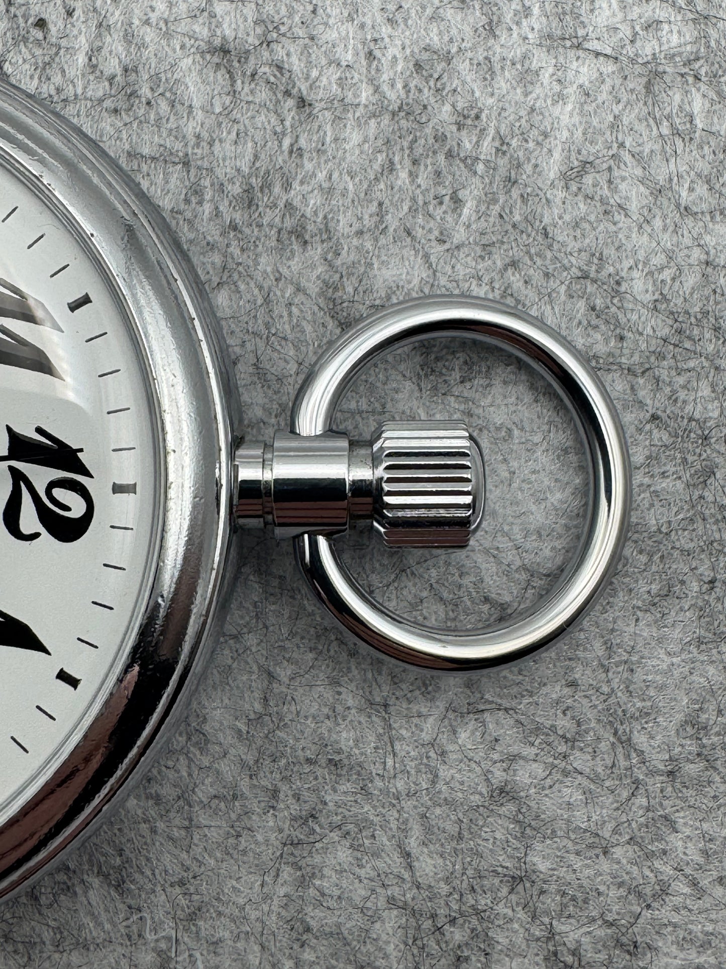 Seiko Quarz Eisenbahner Taschenuhr (1982) – Ref. 7550-0010