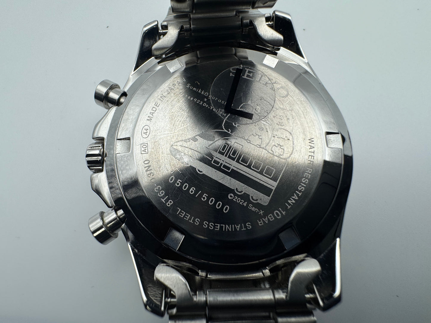 Seiko 8T63-03N0 Doctor Yellow × Sumikko Gurashi Collaboration Limited Edition (506 von 5.000)