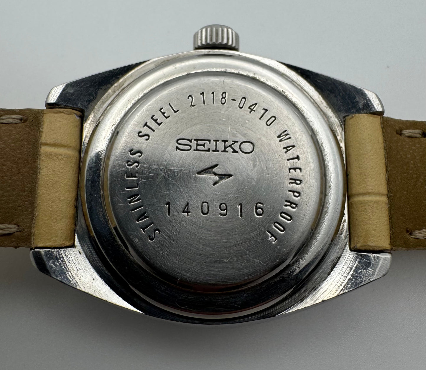 Seiko Sports Lady 2218-0410 (Japan, April 1971)