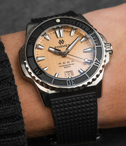 Formex REEF 39.5mm Automatic COSC 300M "Radiant Bronze"