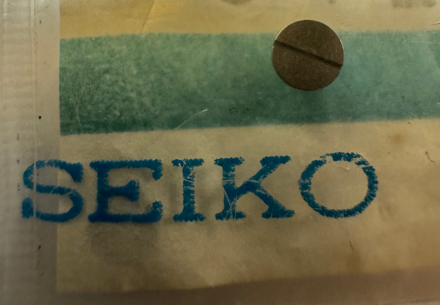Seiko spare part 012613 (1 piece) – Screws for start/stop and reset lever 9011 – NOS