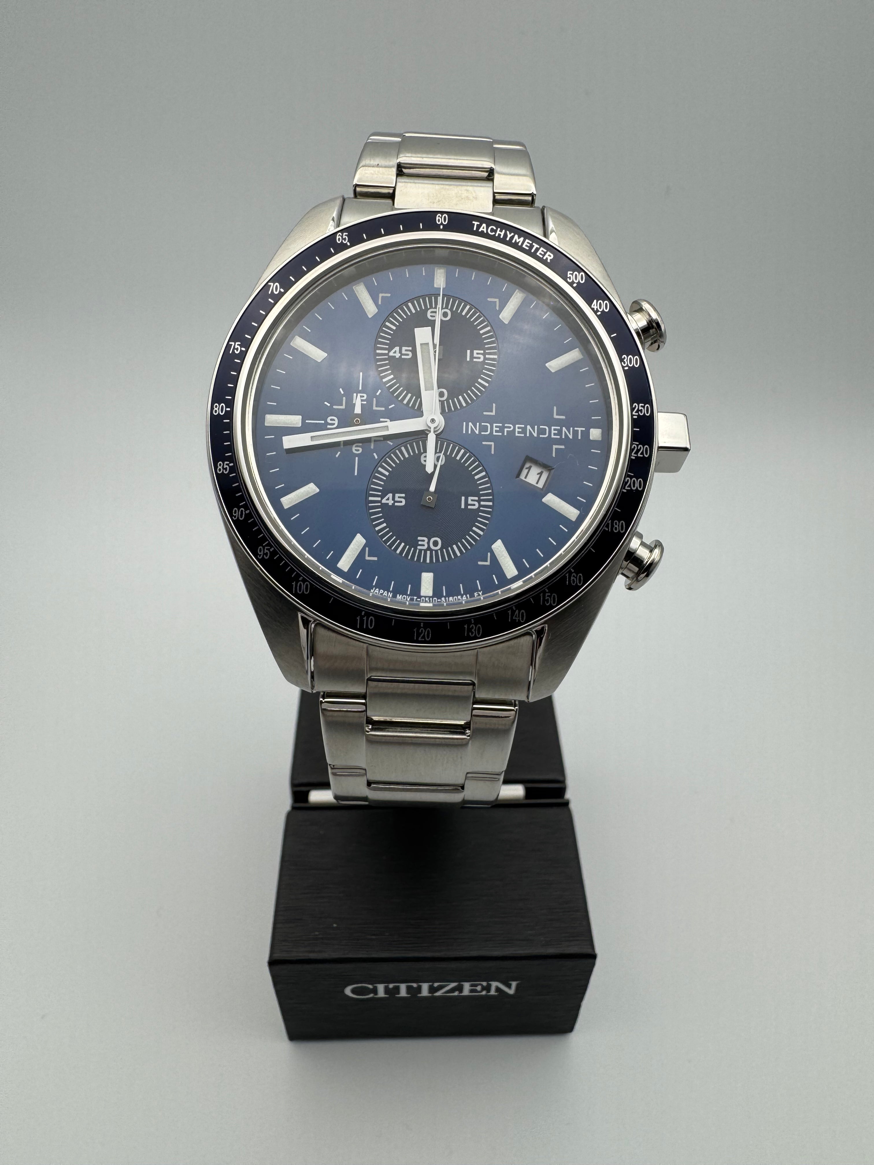 Citizen INDEPENDENT BA7-115-71 – Sporty JDM chronograph from the Citizen INDEPENDENT BA7-115-71 – Sporty JDM chronograph from the