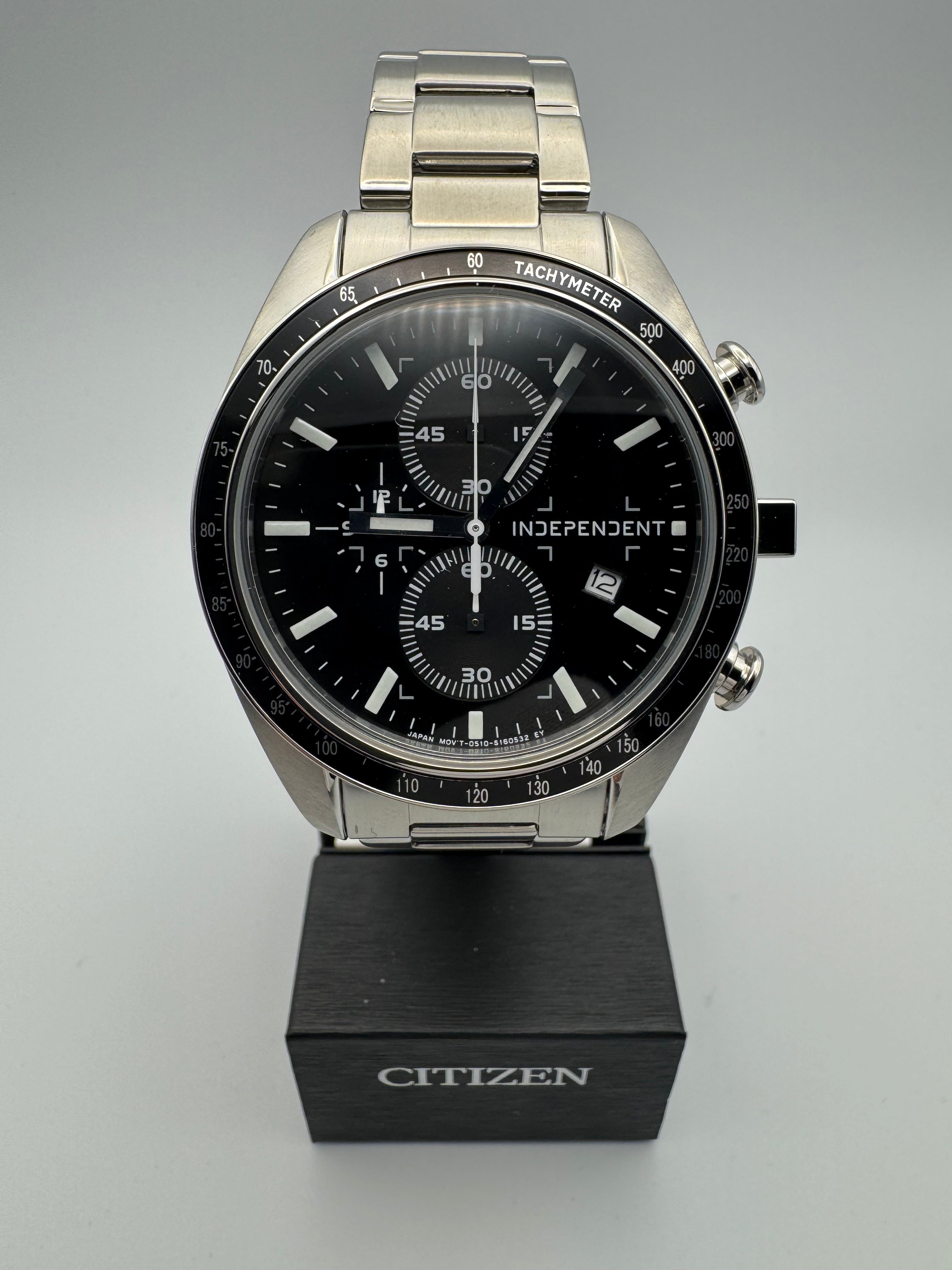 Citizen INDEPENDENT BA7-115-51 – Sporty JDM chronograph from the