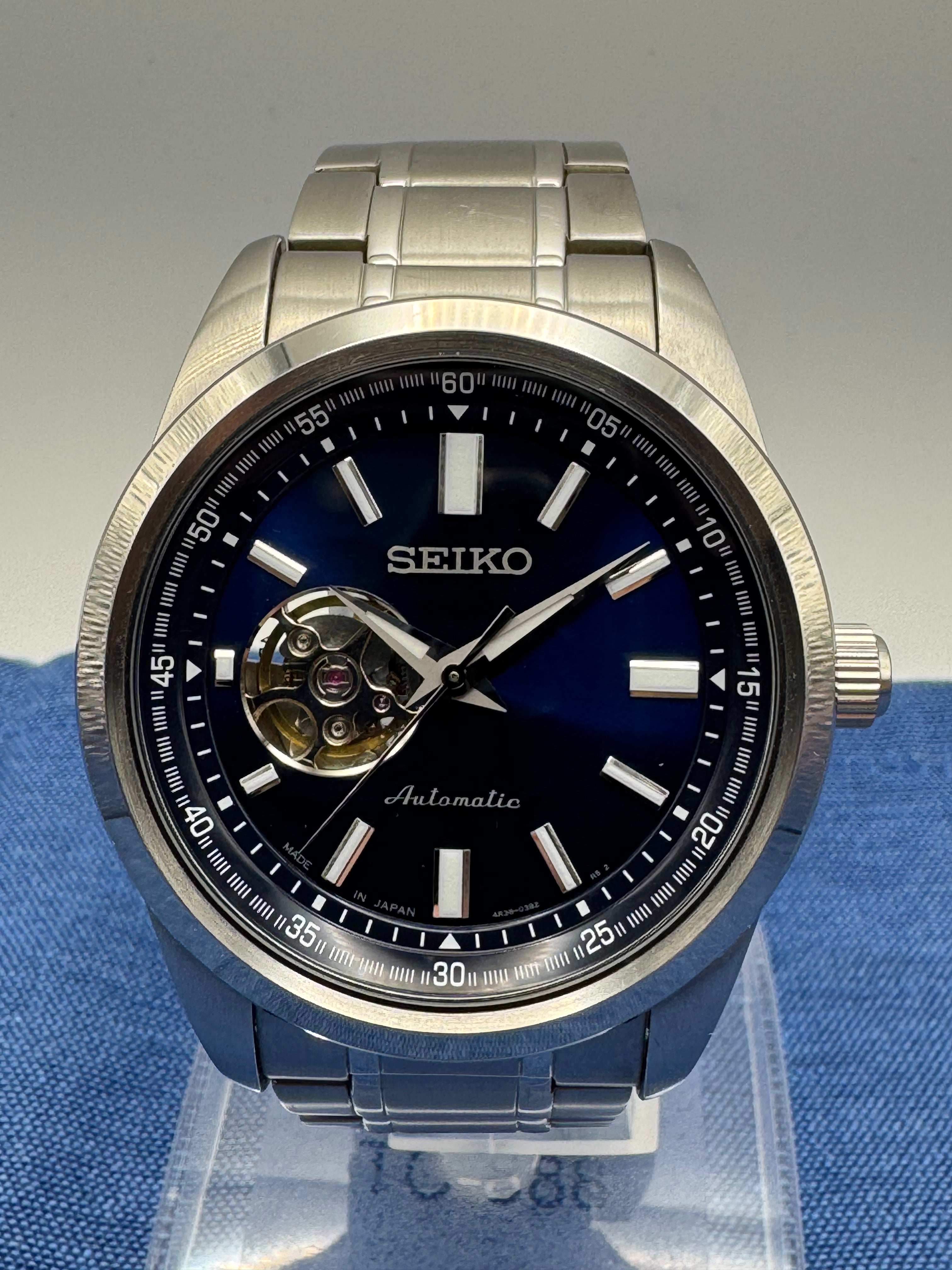 Seiko Presage SCVE051 – JDM - Automatic with exhibition case back 