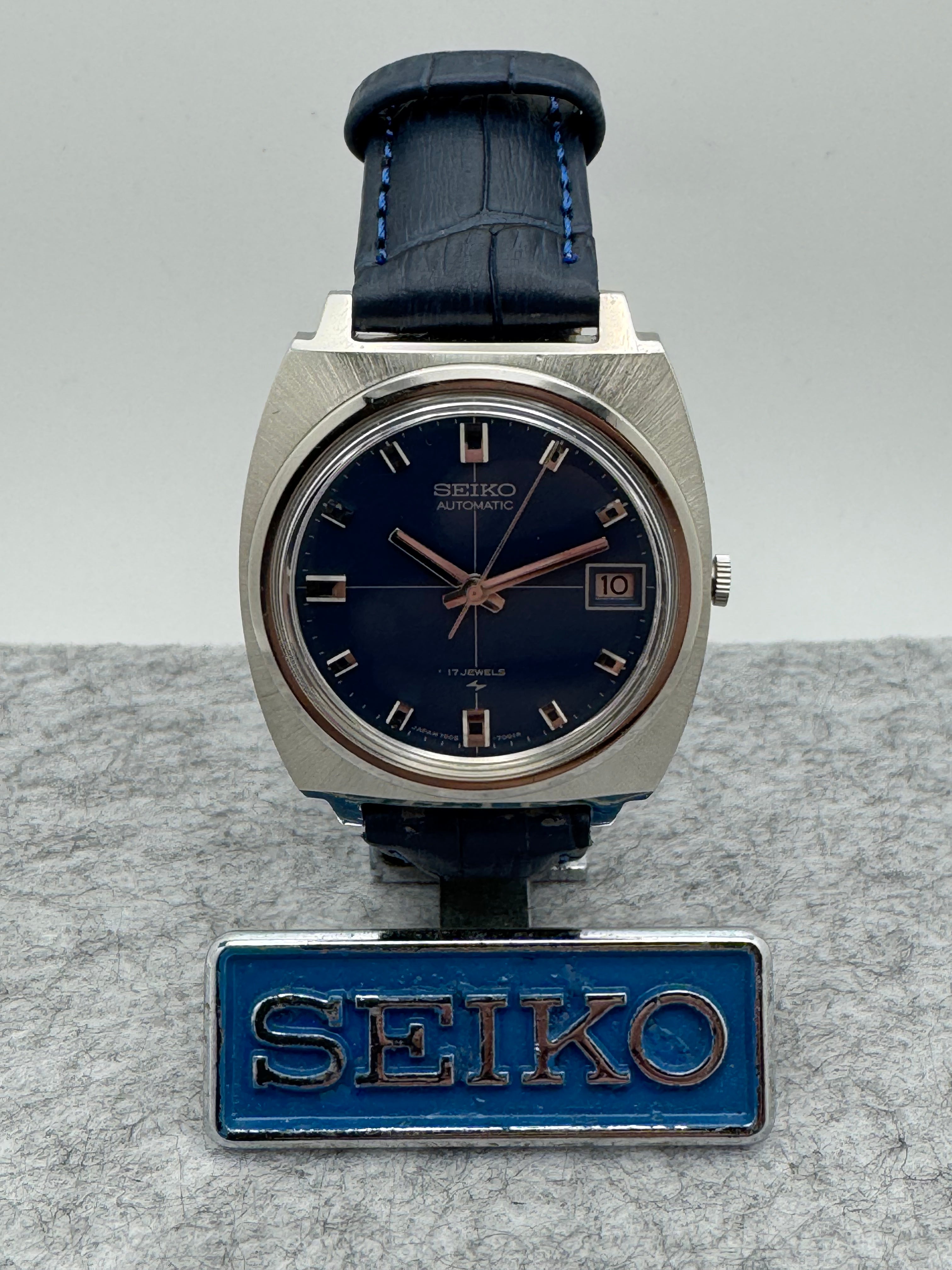 Seiko 7005-7001 Automatic (Japan, April 1972) – Japanese 