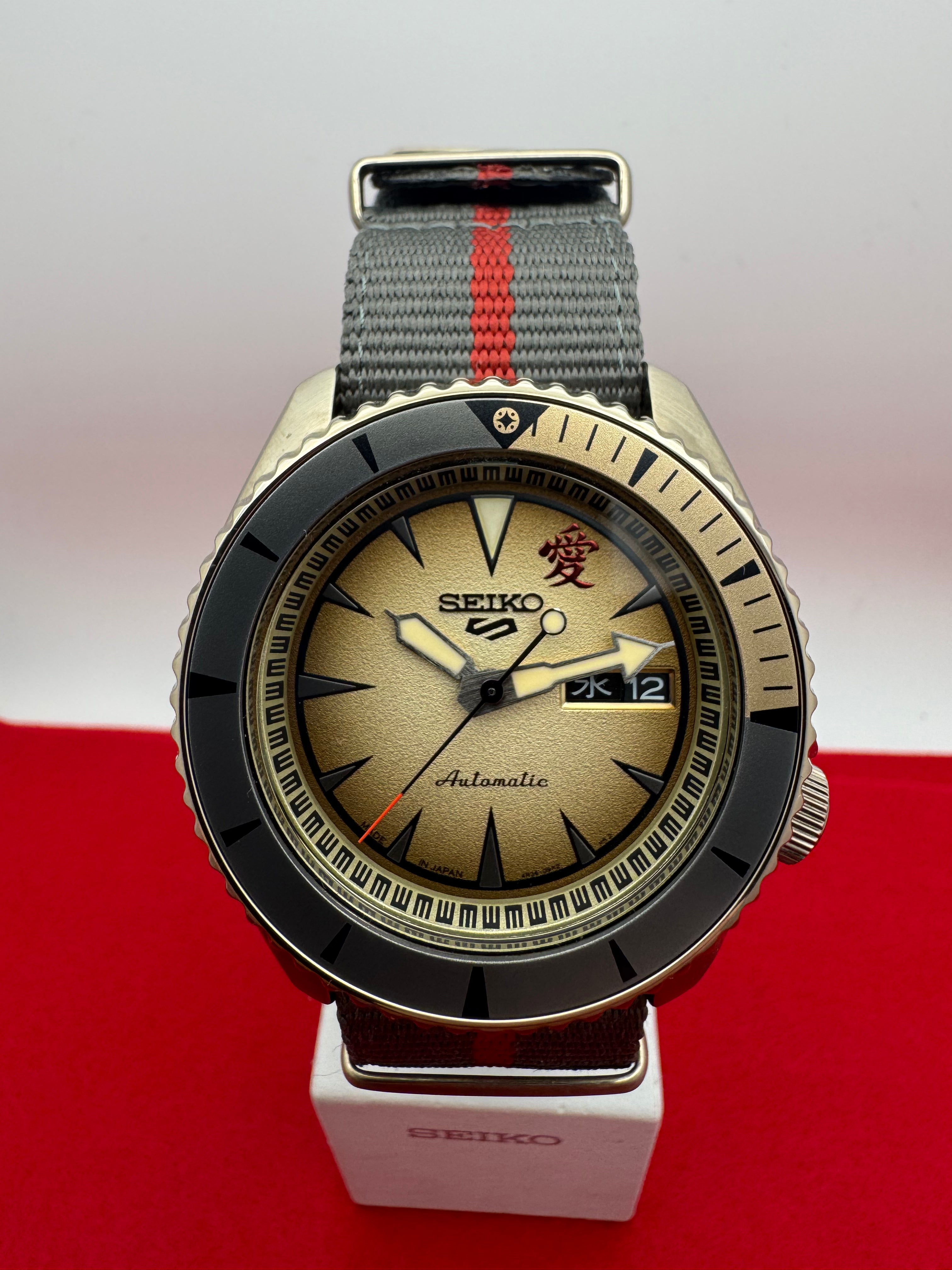 Seiko 5 Sports × NARUTO & BORUTO Limited Edition – GAARA