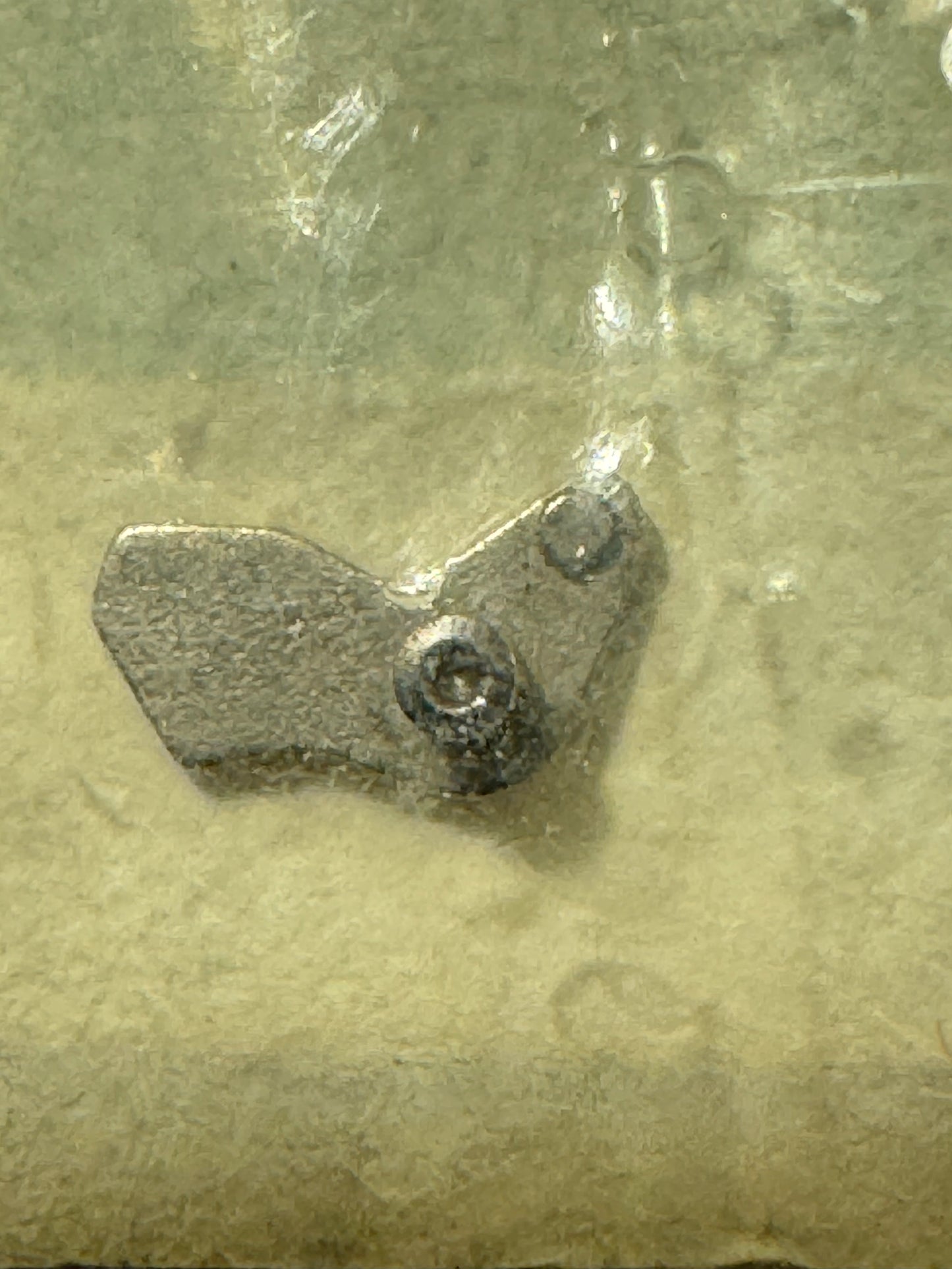 Seiko spare part 383611 (1 piece) – Setting lever with axle for caliber 6109A / 6119A / 6139B – NOS