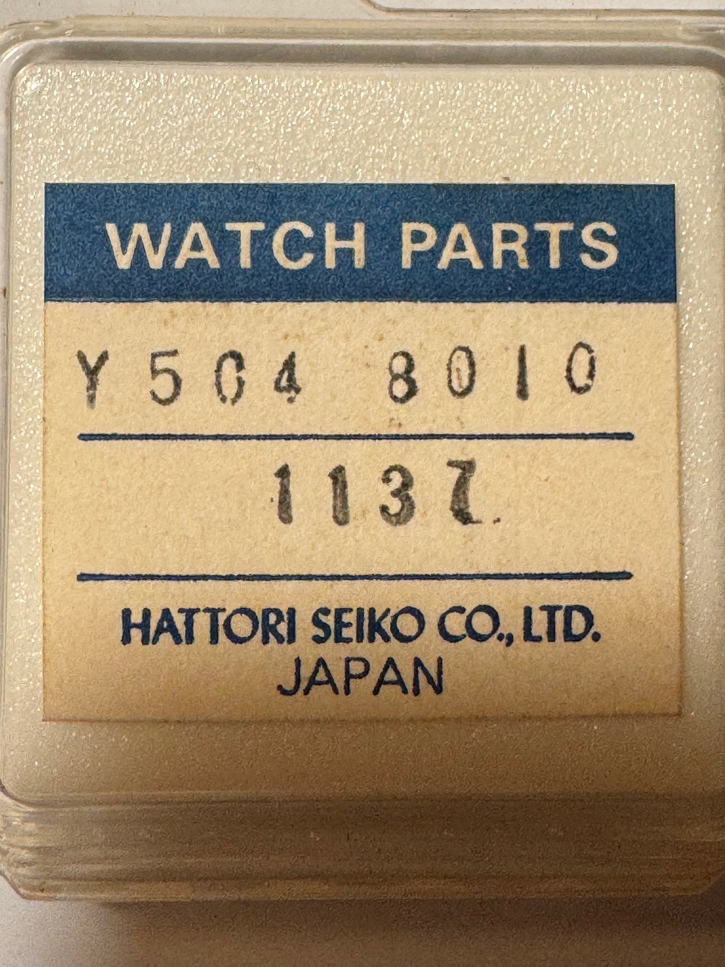 ALBA Original Dial Y504-8010 (Quartz) – NOS