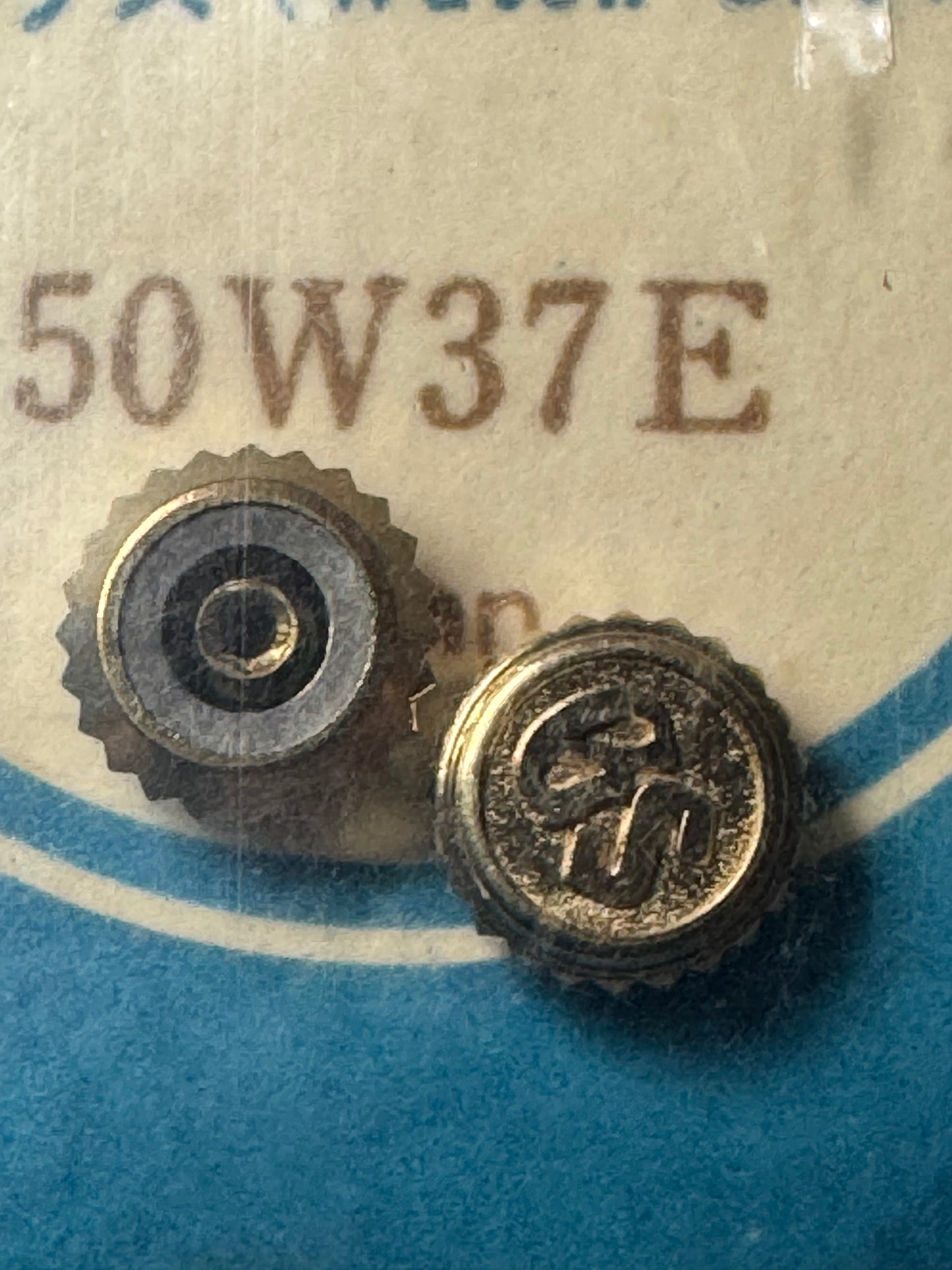Seiko NOS Couronne 50W37E plaqué or – Grand Seiko – 1 pièce