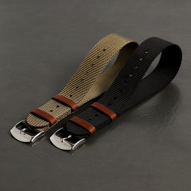KUOE OLD SMITH 90-002 38 mm (Set mit Natoarmband Khaki+Black)