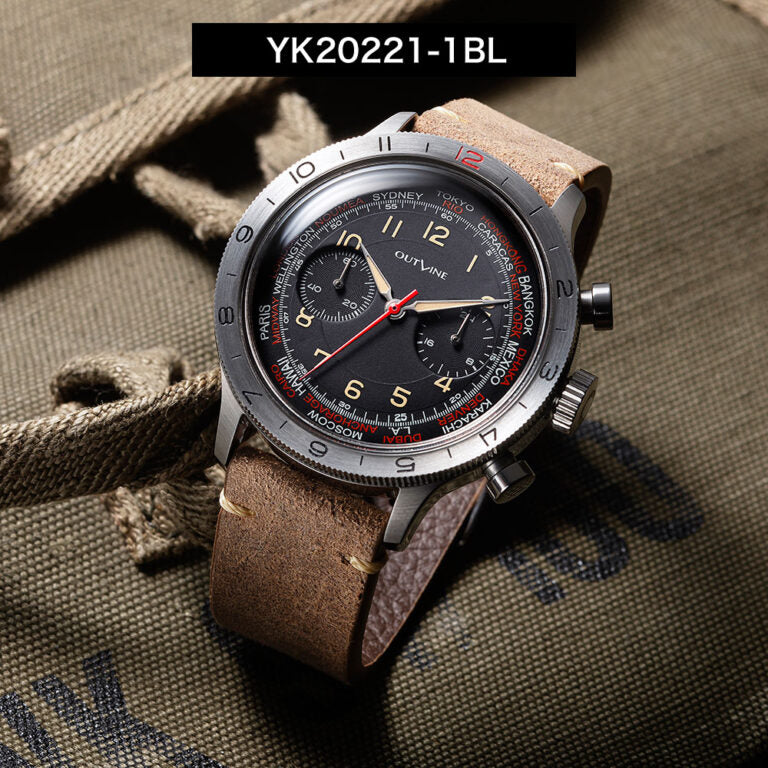 Outline Pilot Chrono 20 Cal.SEIKO VK64 - 42mm