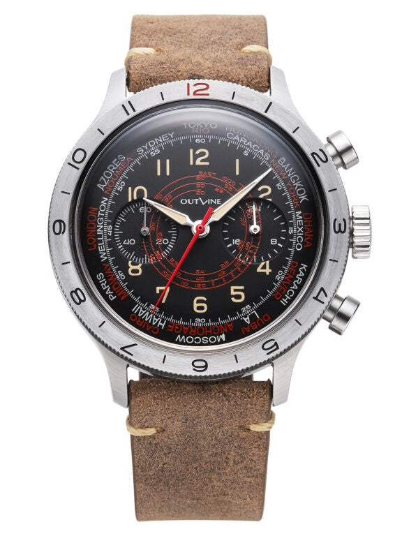 Outline Pilot Chrono 20th Limited (Snail) Cal. SEIKO VK64 - 42mm
