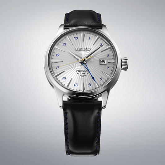 Seiko Pressage Cocktail Time SSK049K1 – Automatik GMT - 40,5 mm