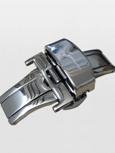 Pusher Buckle – High-quality double folding clasp, suitable for Azusa leather strap