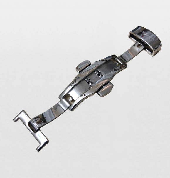 Pusher Buckle – High-quality double folding clasp, suitable for Azusa leather strap