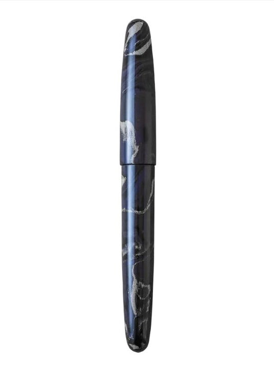 Wancher Dream Pen True Ebonite Marble Purple Gray