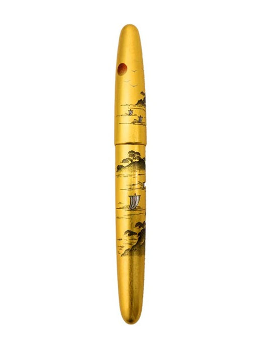 Wancher Dream Pen Rising Sun Maki-e - Sansui