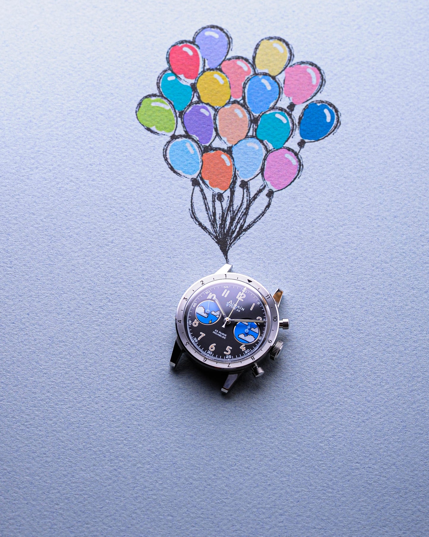 Airain Type 20 'UP IN THE AIR' – Flyback-Chronograph (Limited 88)