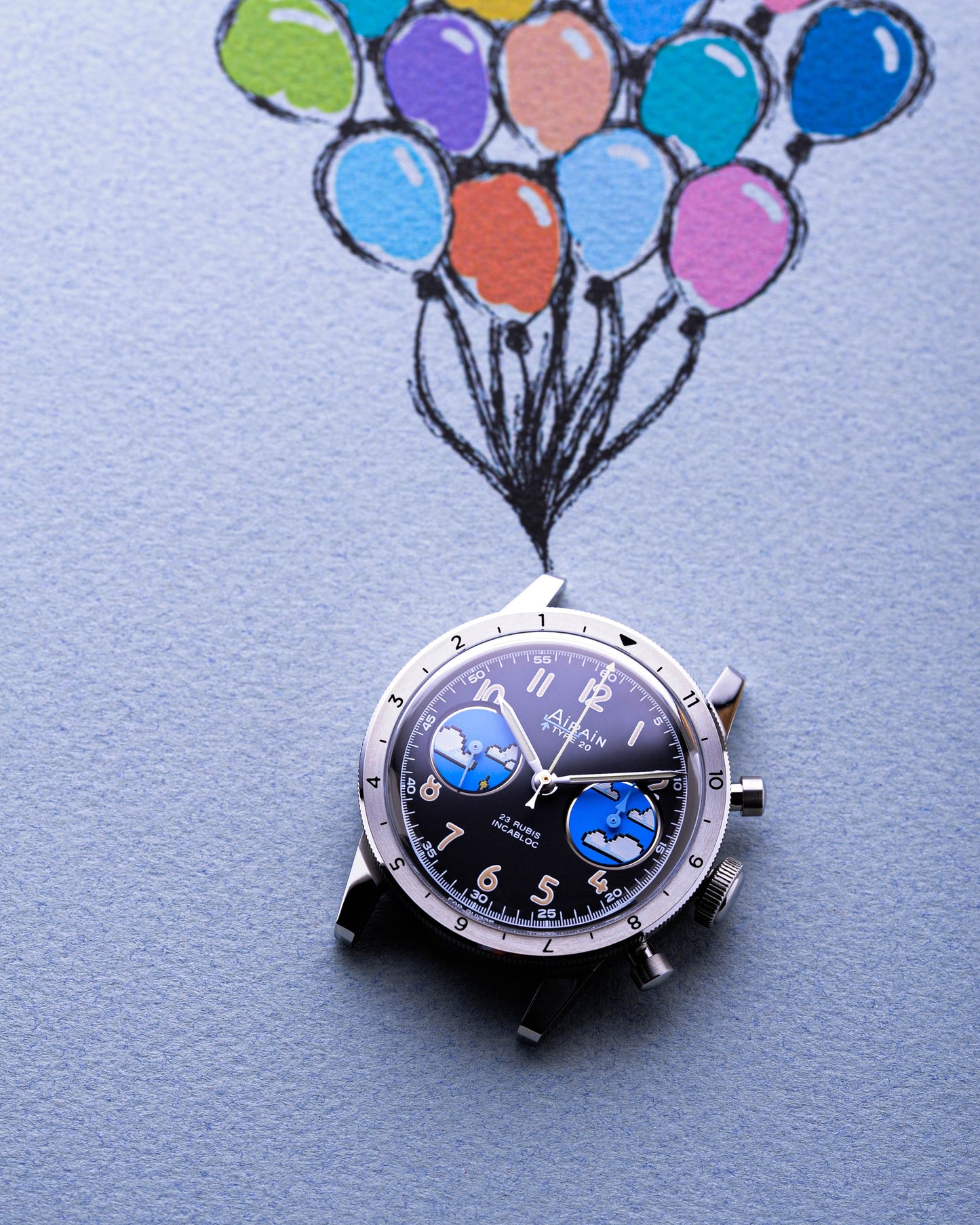 Airain Type 20 'UP IN THE AIR' – Flyback-Chronograph (Limited 88)